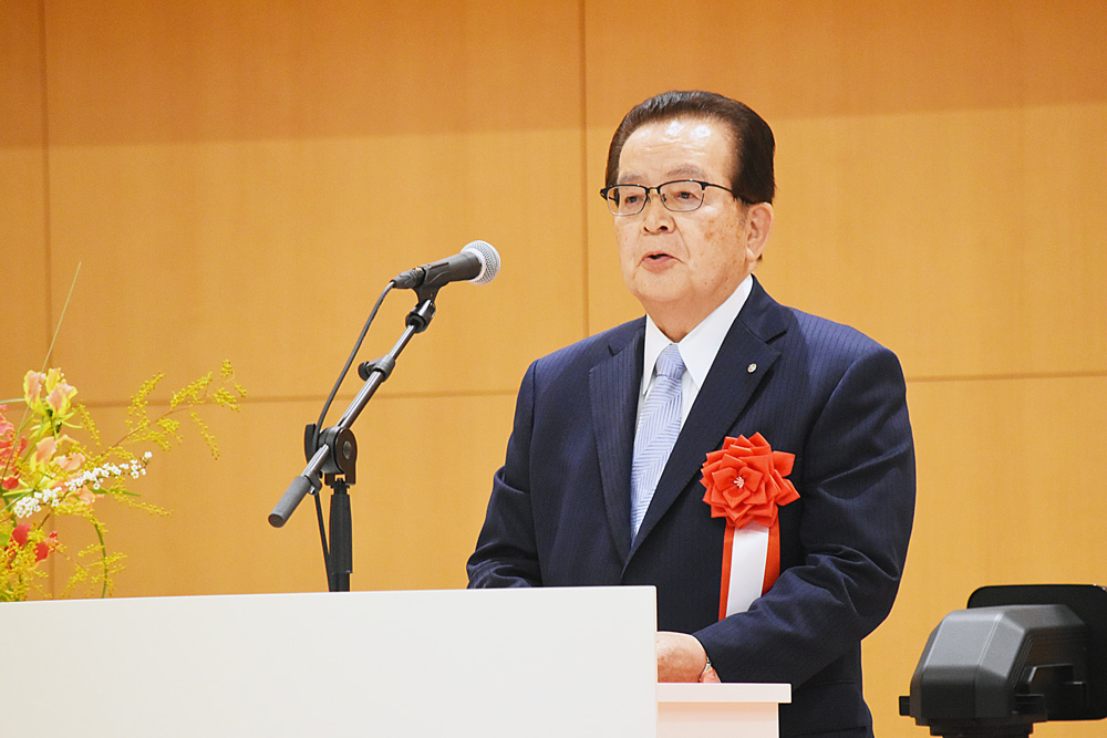 美浦 喜明　福岡県町村会会長