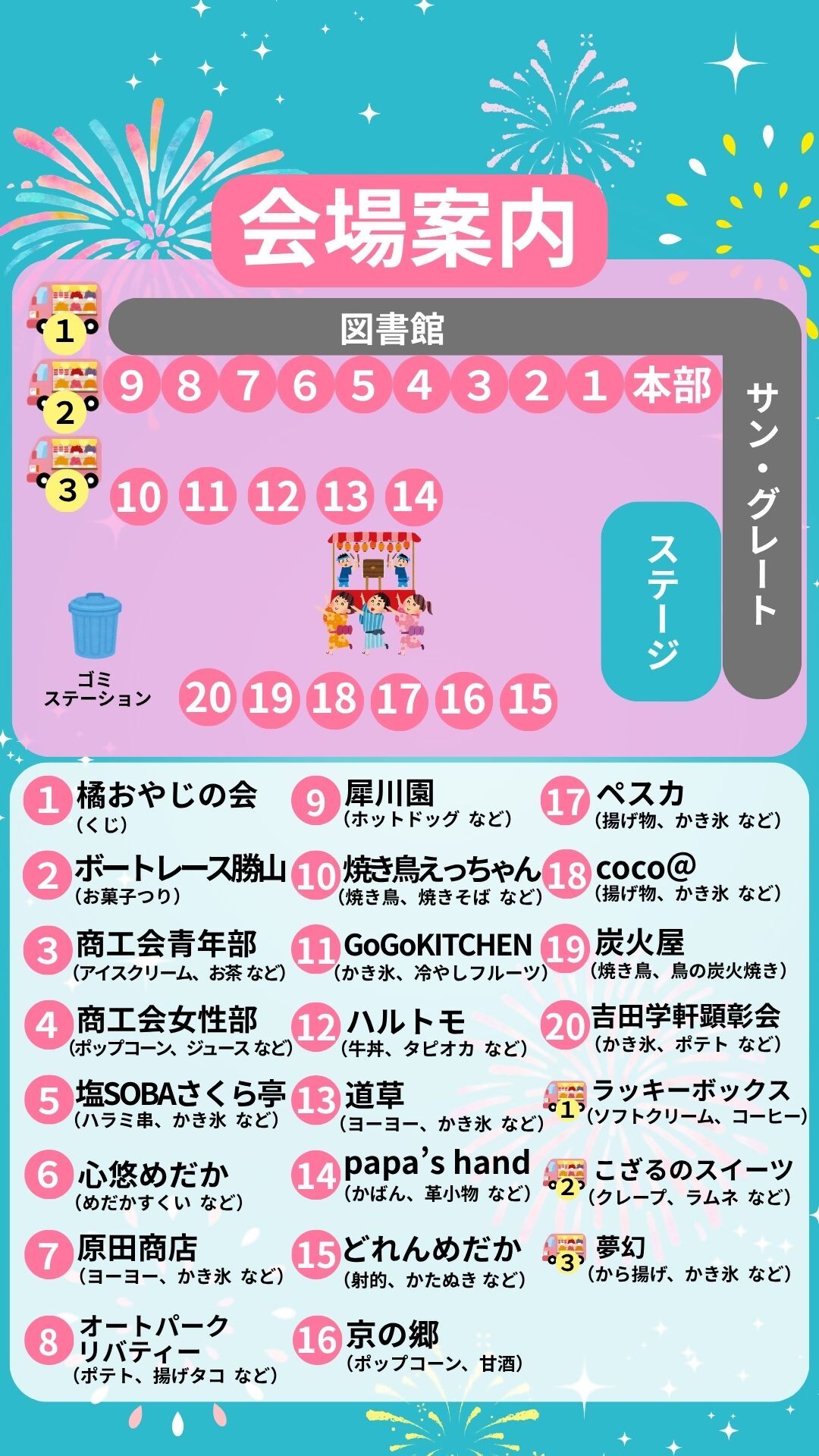 会場案内図